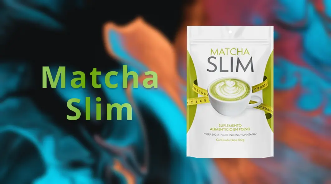 Matcha Slim's unique packaging highlighting its benefits as an energy booster